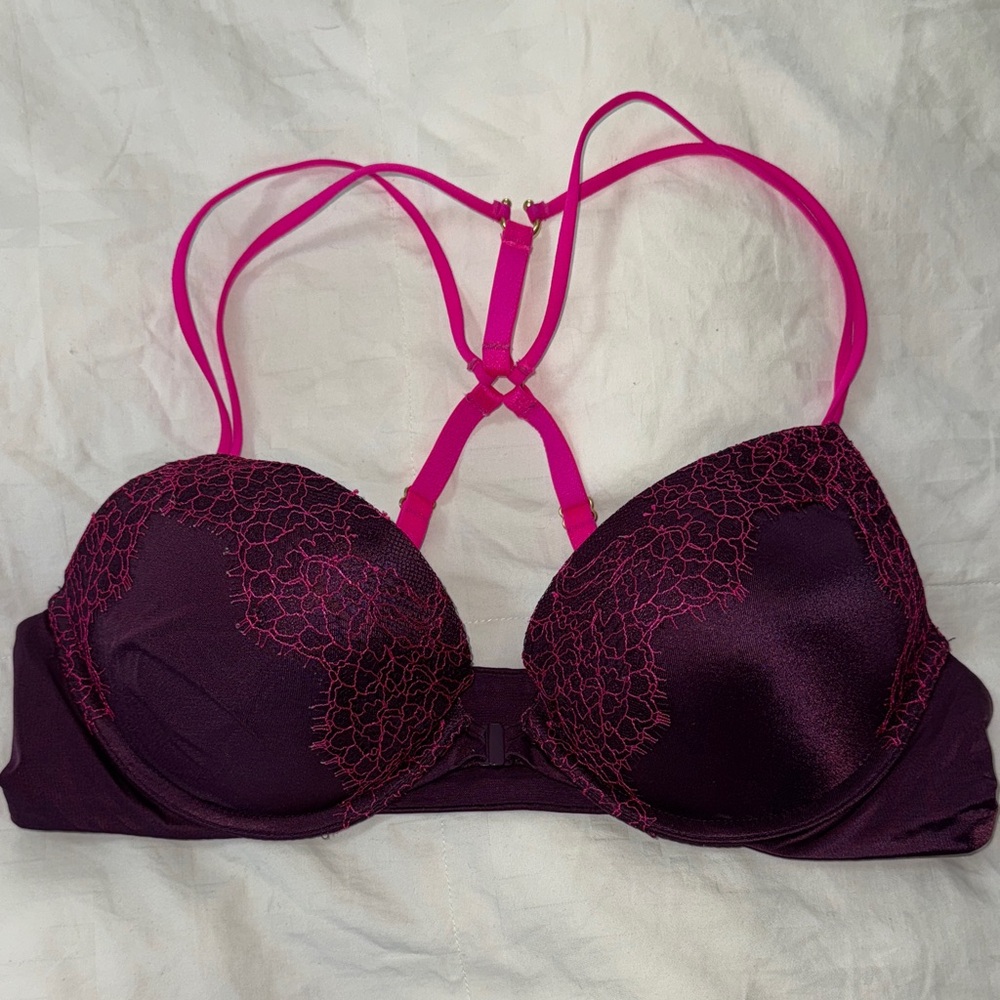 Victoria's Secret Very Sexy Push-Up Front Close Racerback Bra
